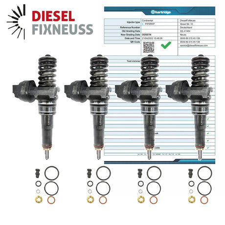 4x Bosch 038130073AJ/0986441556/0414720037 Pump Nozzle Unit