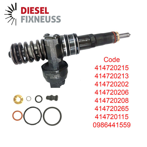 4XEinspritzdüse 0414720215 PD Pumpe Düse für Audi, VW, Skoda, Seat 1.4 / 1.9 TDI