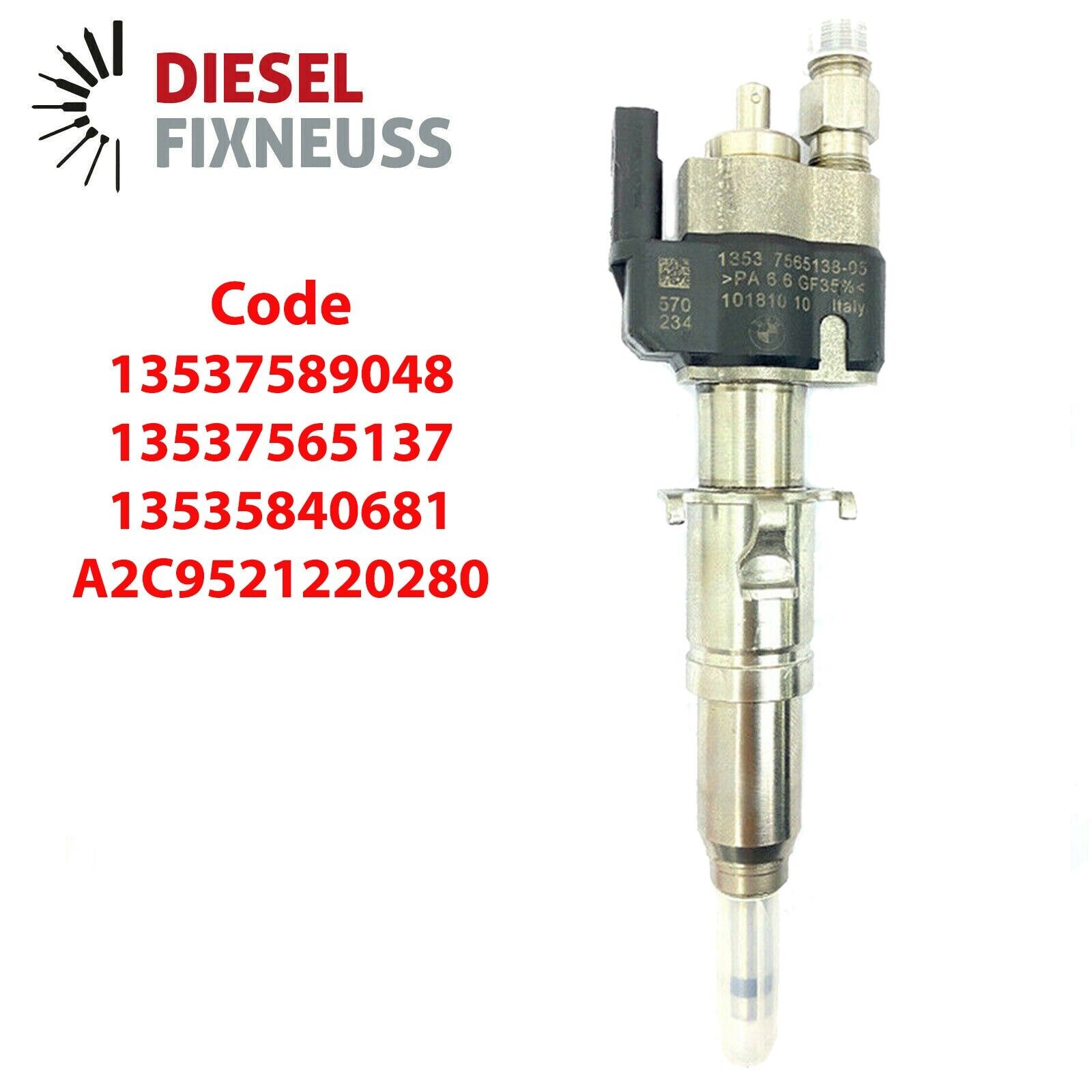 Einspritzdüse VDO 13537589048-05 13537565138 N43 N53 BMW Benzin