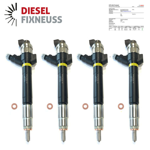 4x Denso Injector FORD TRANSIT CITROEN PEUGEOT 2.2 2.4 6C1Q-9K546-BC 095000-7060