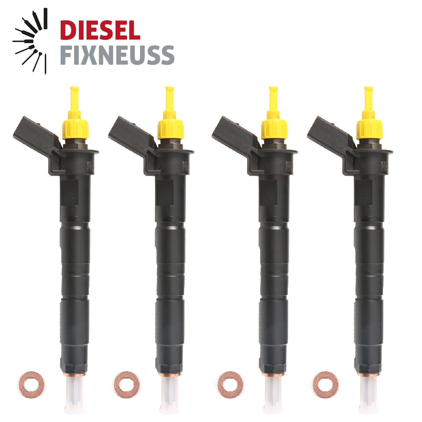 4x Einspritzdüse Injektor BMW E81 E83 E87 E90 E91 E92 E60 E61 0445116024 7805428