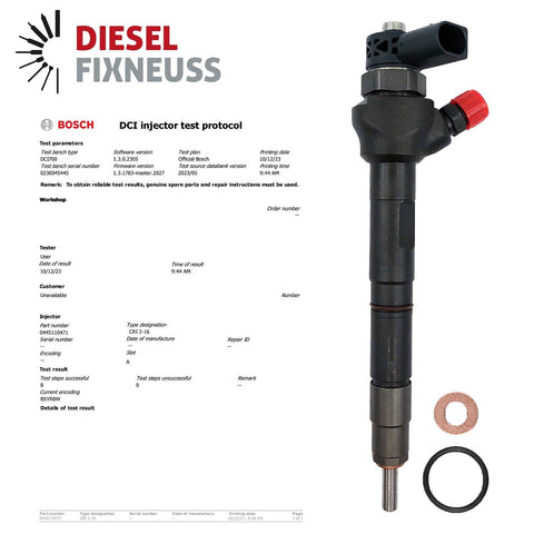 Injektor Einspritzdüse Audi VW 2,0 TDI 0445110471 04L130277AE 04L130277C BOSCH