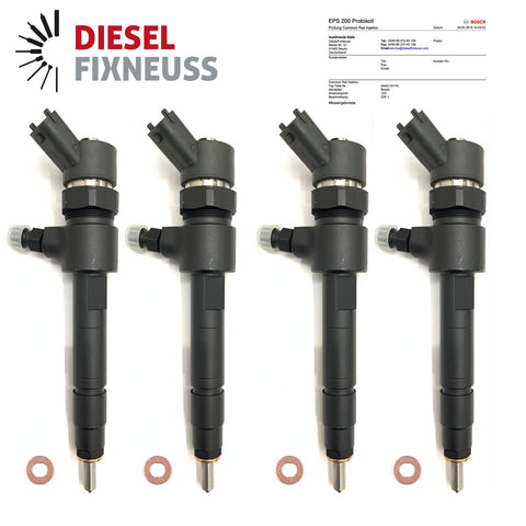 4x Einspritzdüse Injektor Bosch 0445110119 ALFA ROMEO FIAT LANCIA 1.9 JTD