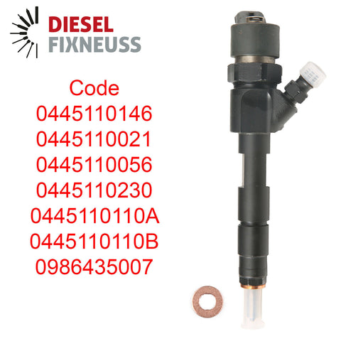 Einspritzdüse RENAULT TRAFIC VAUXHALL VIVARO 1.9DCI BOSCH INJECTOR 0445110146