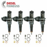 4x Pumpedüse Injektor VW Phaeton Touareg 5.0 V10 TDI 313PS 07Z130073G 07Z130073H