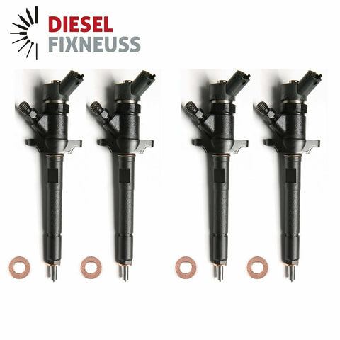 4x EINSPRITZDÜSE FORD FOCUS II 1.6 TDCi CITROEN C3 C4 C5 1.6 HDi 0445110259