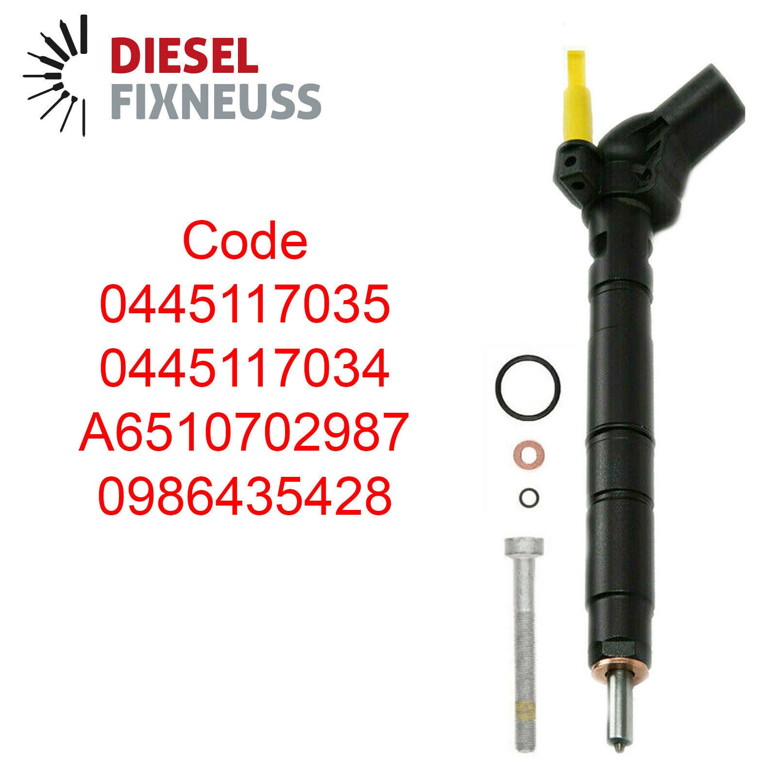 Bosch Einspritzdüse Injektor MB 0445117035 0445117034 0986435428 65107002987