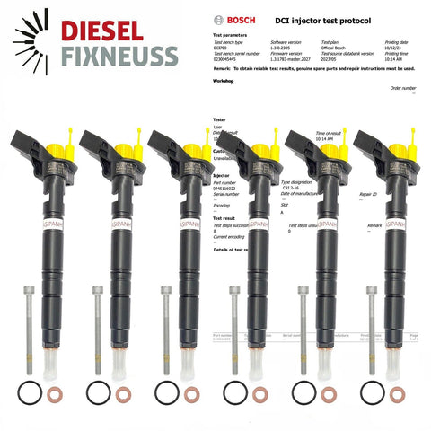 Einspritzdüse Injektor 6x Audi A4 A5 A6 Q5 2,7 3,0 TDI 059130277AR 059130277BE