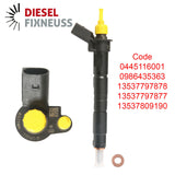 4x Bosch Einspritzdüse 0445116001 Injektor BMW 120d 3er 320d 0986435363