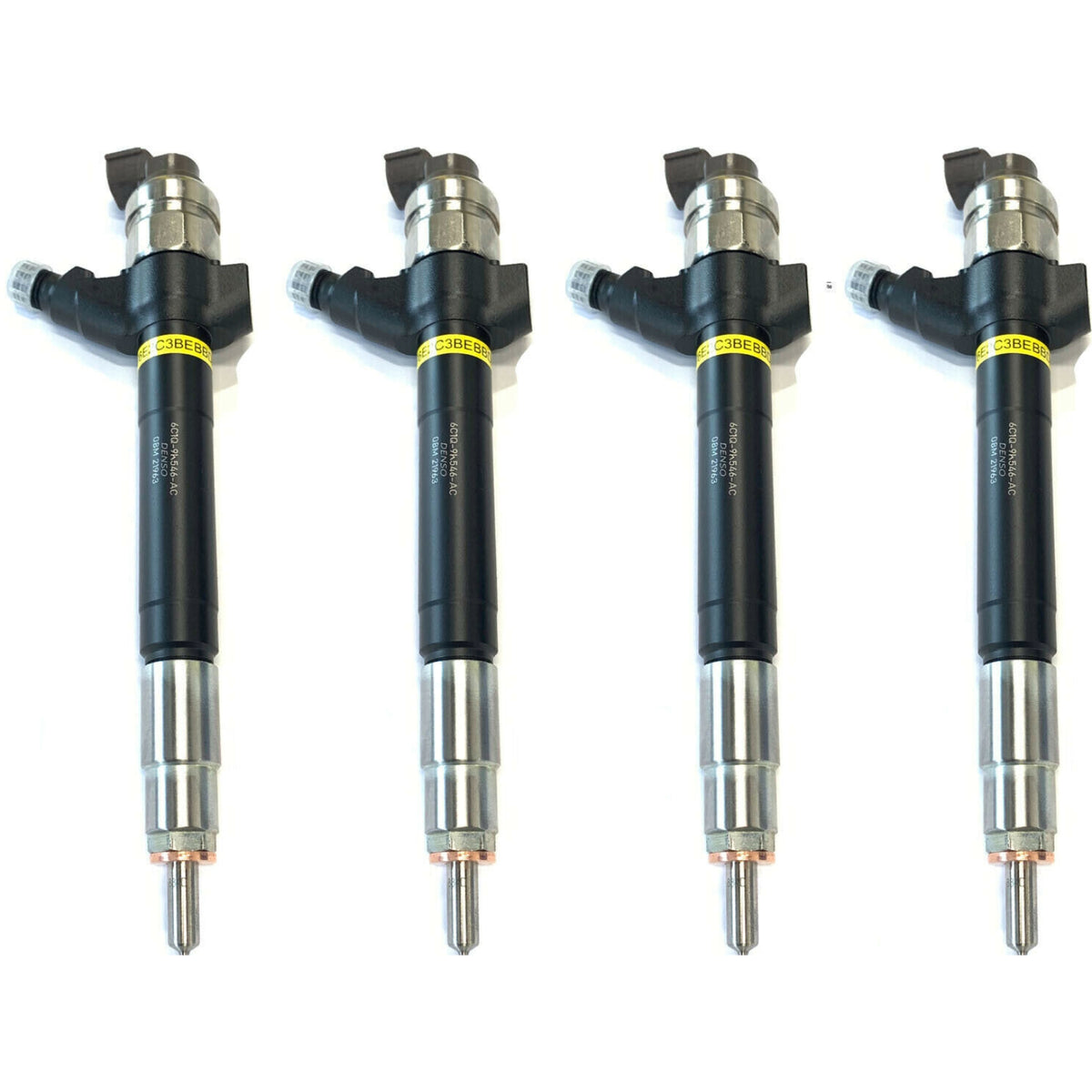 4x Injektor DENSO Ford Fiat 2.2 2.4 TDCI 6C1Q-9K546-AC/BC/BB