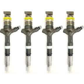 4x Denso brand 16600-AW400 injector for Nissan X-Trail and Primera 2.2 dCi models. Suitable for vehicles with 2184cc engine displacement, 84-143kW (84-215HP) power range. Works with YD22DDTi, YD22DDT and YD22ETI engine codes. Suitable for PRIMERA Hatchback (P12), PRIMERA Traveller (WP12) and X-TRAIL I (T30) models (including FWD and 4x4 versions). Also known by reference numbers DCRI105130 and HRD613.
