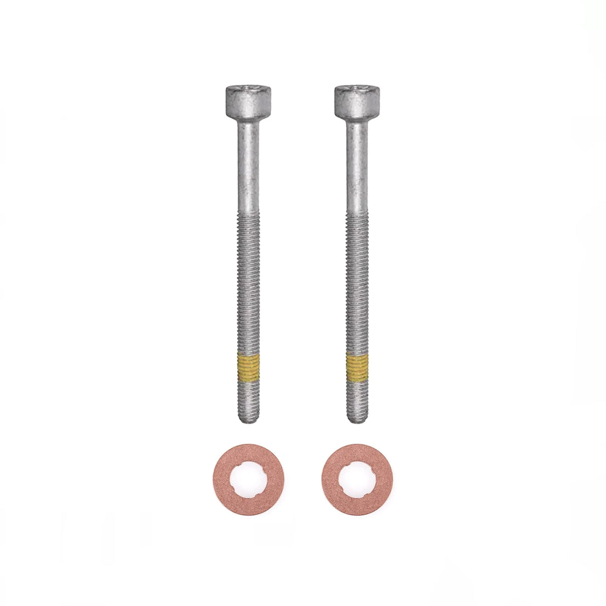 2x Zylinderschraube und 15×7.15×2.0 mm Dichtringe Einspritzdüse für Mercedes