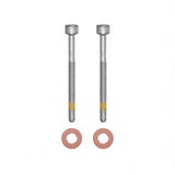 2x Zylinderschraube und 15×7.15×2.0 mm Dichtringe Einspritzdüse für Mercedes