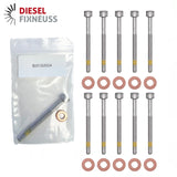 10x Zylinderschraube und 15×7.15×2.0 mm Dichtringe Einspritzdüse für Mercedes