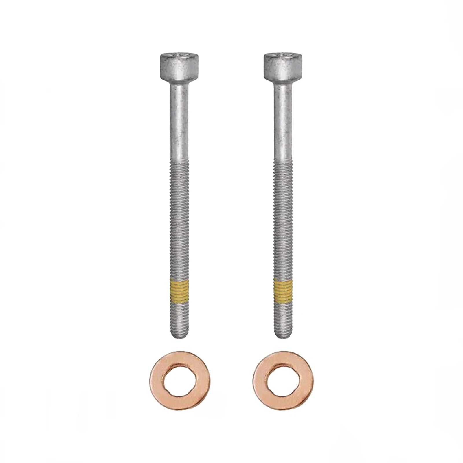 2x Zylinderschraube und 15×7.15×3.0 mm Dichtringe Einspritzdüse für Mercedes