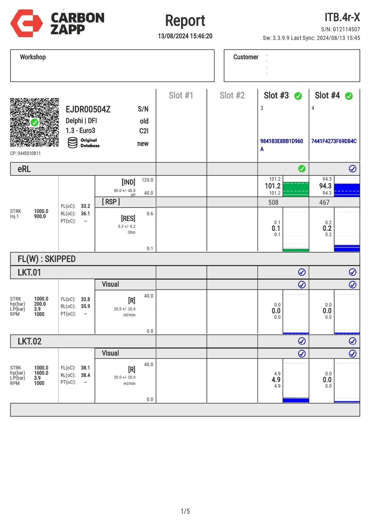 4x Einspritzdüse Injektor Ford Mondeo E4 2,0 TDCi EJDR00504Z 4S7Q-9K546-BD